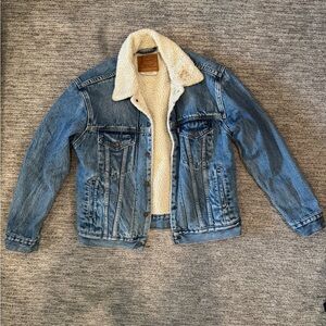 Original levis Sherpa denim jacket
